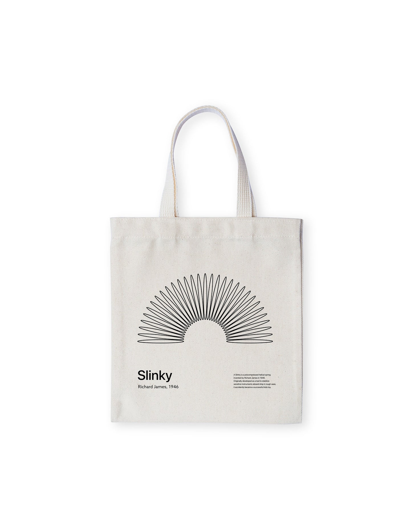 In Retrospect - Black Slinky Tote Bag