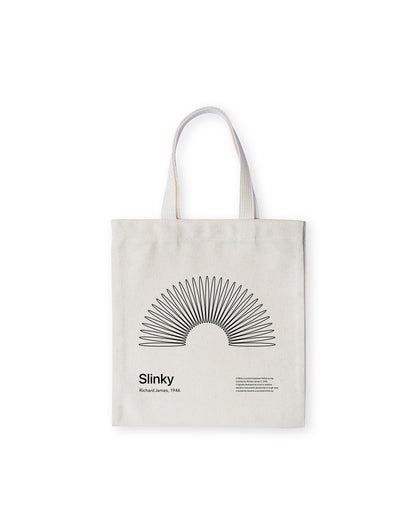 In Retrospect - Black Slinky Tote Bag